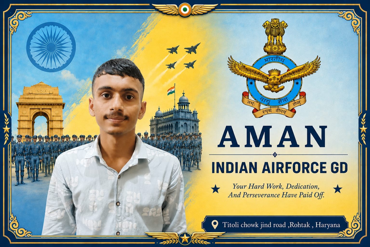 Selected AMS Gurukul student 8